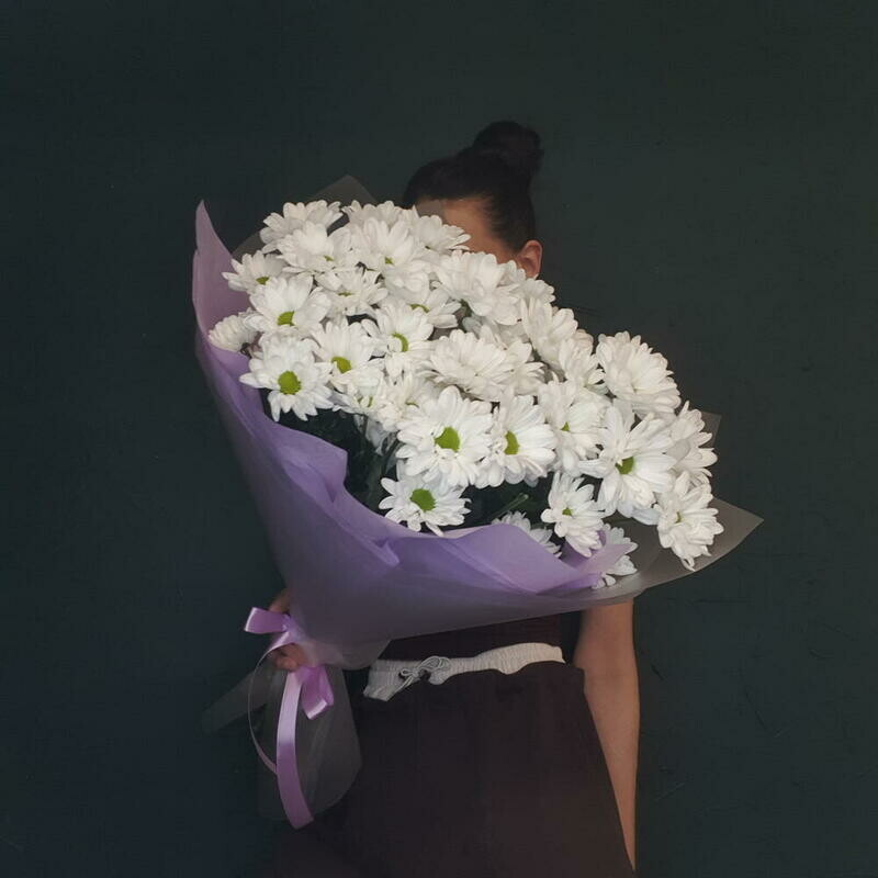 Bouquet of daisies and chrysanthemums, standart