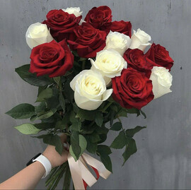 15 роза микс