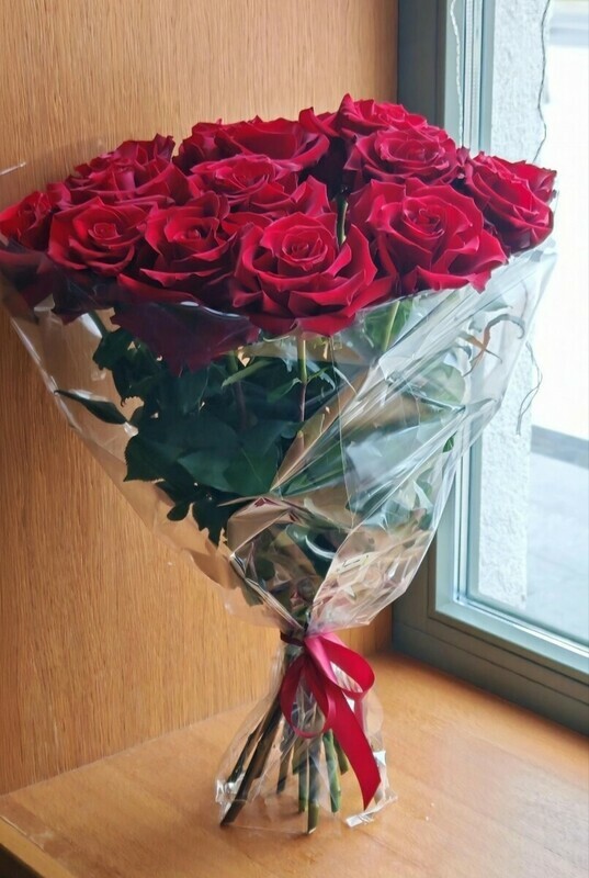 Моно букет из французских роз , стандартный