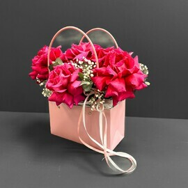 Французская роза к коробке