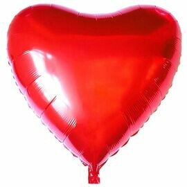 Шарик красное сердце