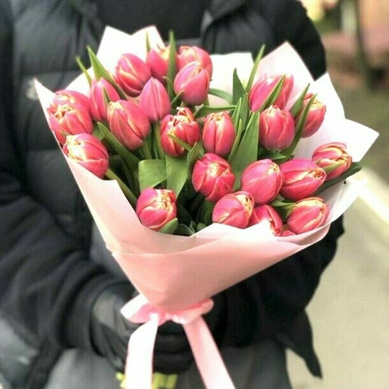 Tyul_pani pionovidnie rozovie 21 sht v upakovke, tyul_pani rozovie pionovidnie 25 sht