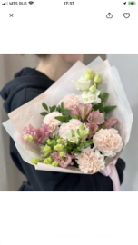 Букет в нежных оттенках