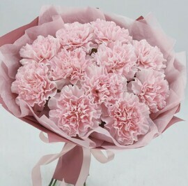 Букет из нежного диантуса