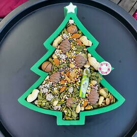 Elka s orehami i shokoladom