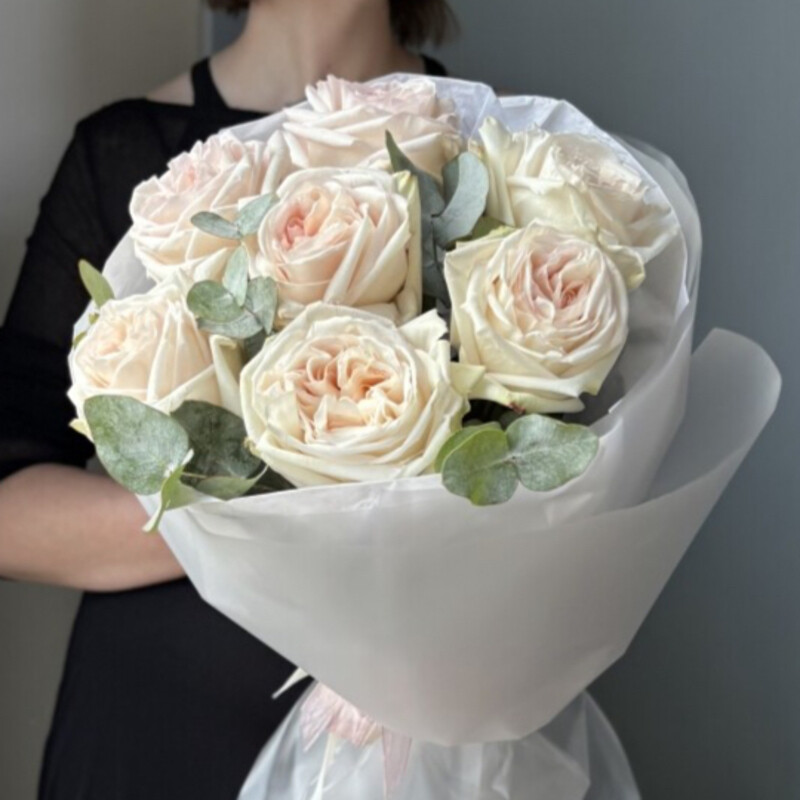 Buket iz pionovidnih roz O Hara, standart