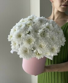 Коробочка из хризантемы