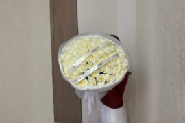 Buket Belosnezhnaya lyubov_