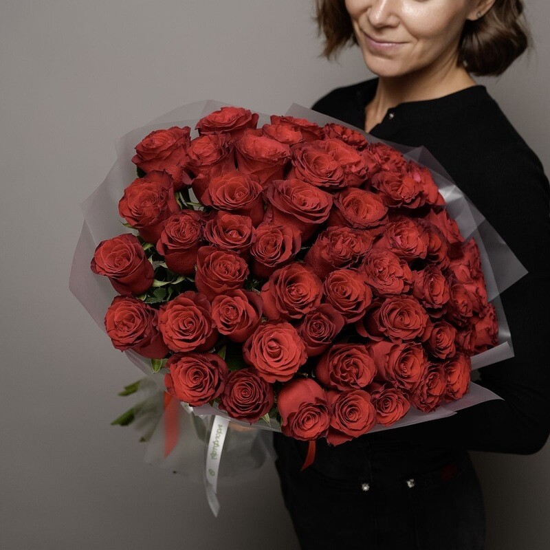 Букет красных роз, стандартный
