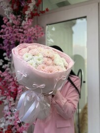 Монобукет из хризантемы для любимой