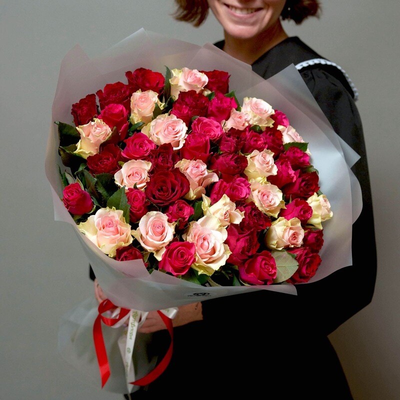Букет из 51 розы, стандартный