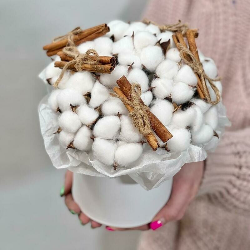 Коробочка с хлопком «Снег», стандартный