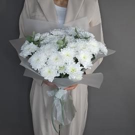 Букет из кустовой хризантемы Алтай "Анабелла"