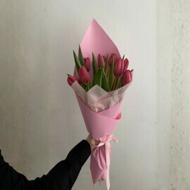 Букет из 9 тюльпанов 