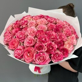 Вау-цена!! Букет из 51 розовой розы