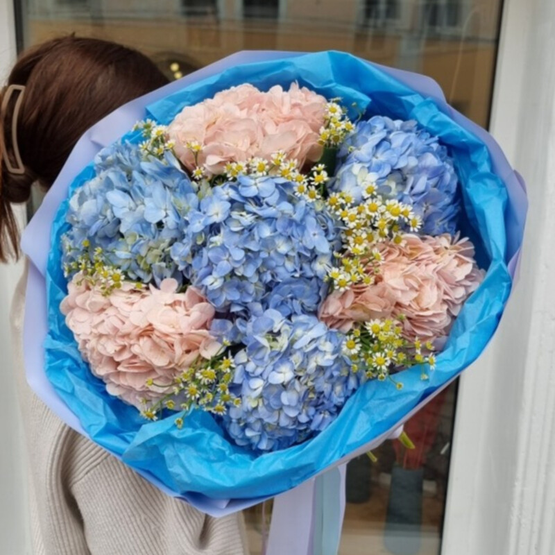 Buket "Molekula gortenzii", standart