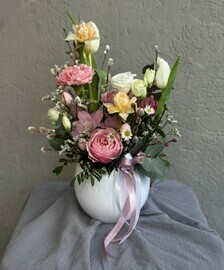 Весенняя композиция на Пасху