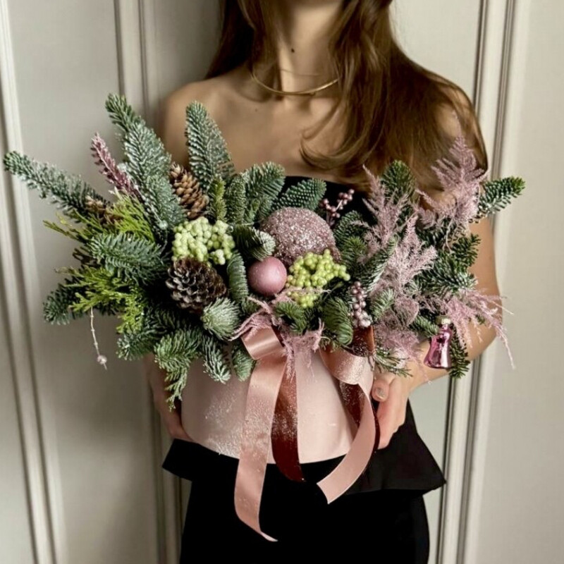 Новогодняя «розовое чудо», стандартный