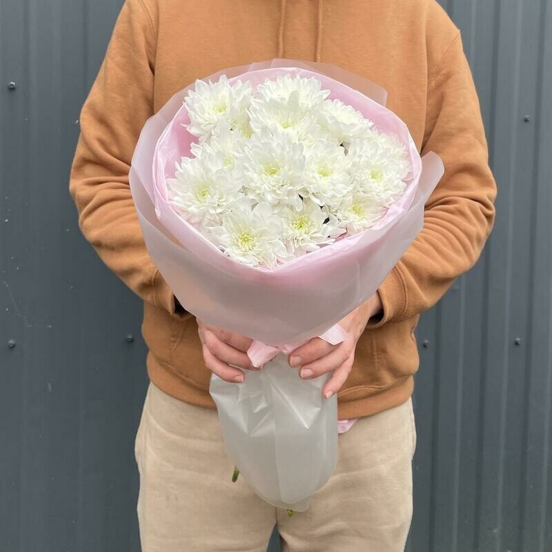 Хризантема 3 ветки, уменьшенный