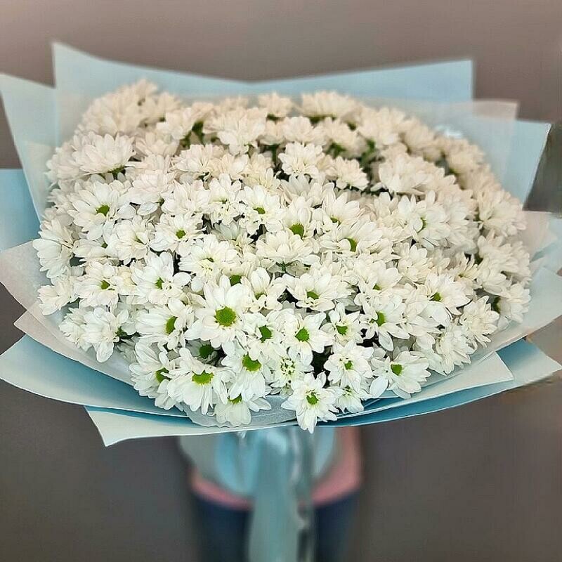 Букет из 25 Хризантем , стандартный