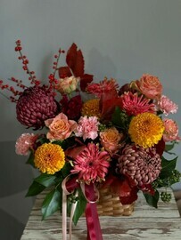 Яркая корзина.