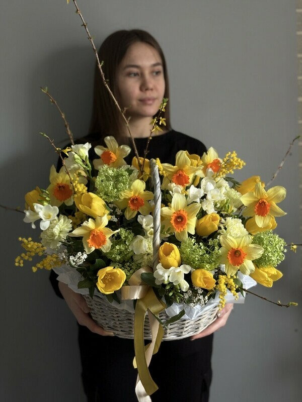 Корзина « Солнечное утро», премиум