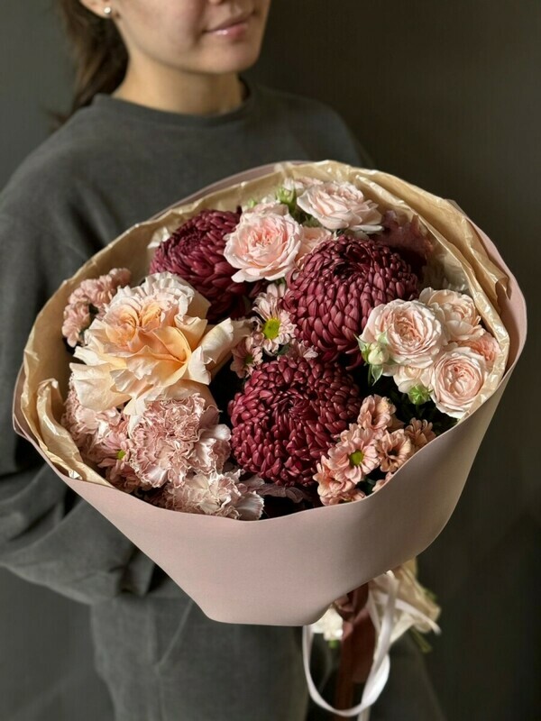 Букет Признание в ноябре., стандартный