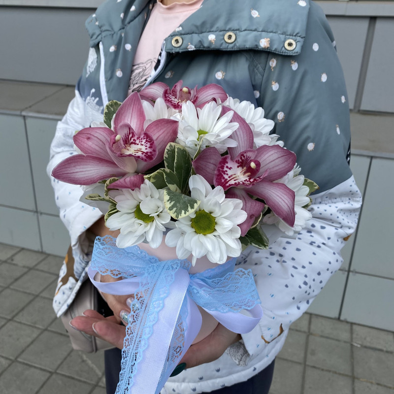 Композиция из орхидей, стандартный