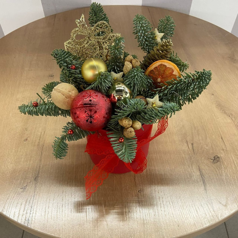 New Year's composition, standart