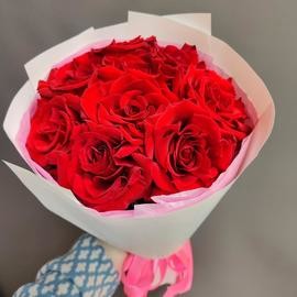 Букет из французских роз 9шт