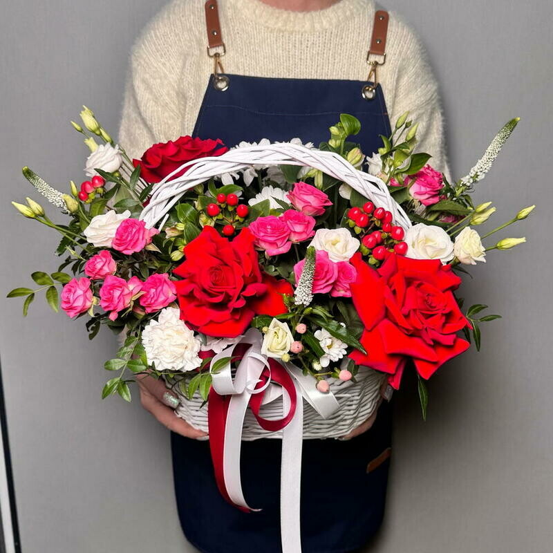 Корзина "Яркое впечатление", корзина "яркое впечатление"