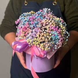 Korobochka s tcvetnoj gipsofiloj M