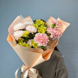 Nezhnij miks hrizantema, al_stromeriya, diantus