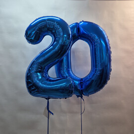 Nabor sharov tcifri 20, shari s geliem, shari na den_ rozhdeniya