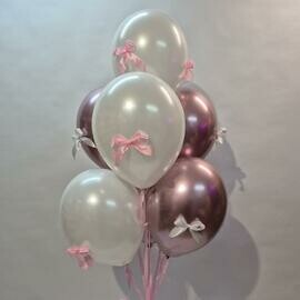 Набор шаров Связка " Нежность", шары с гелием