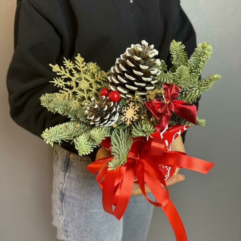 Композиция на стол , Нобилис, елка, стандартный