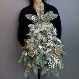 Elochka eko dekor, elka iz nobilisa