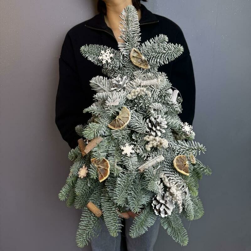 Елочка эко декор, елка из нобилиса, стандартный