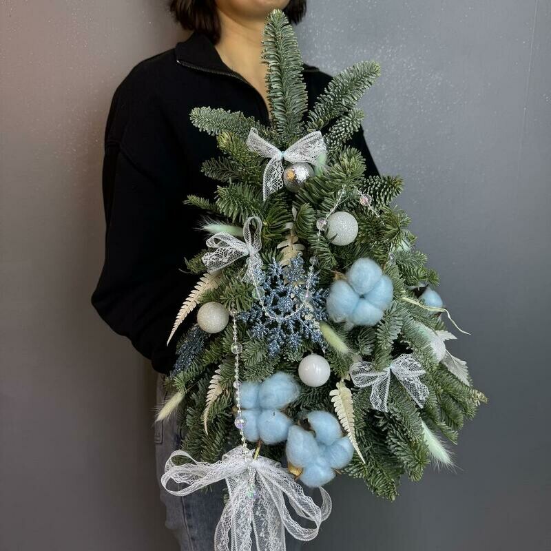 Елочка с хлопком, елка на новый год, стандартный