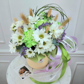 Композиция Весенние ромашки