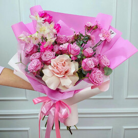 Авторский букет "Pink"