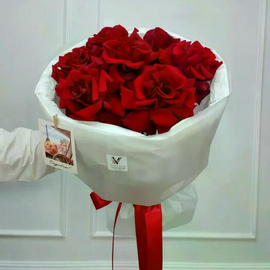 Монобукет Красный бархат