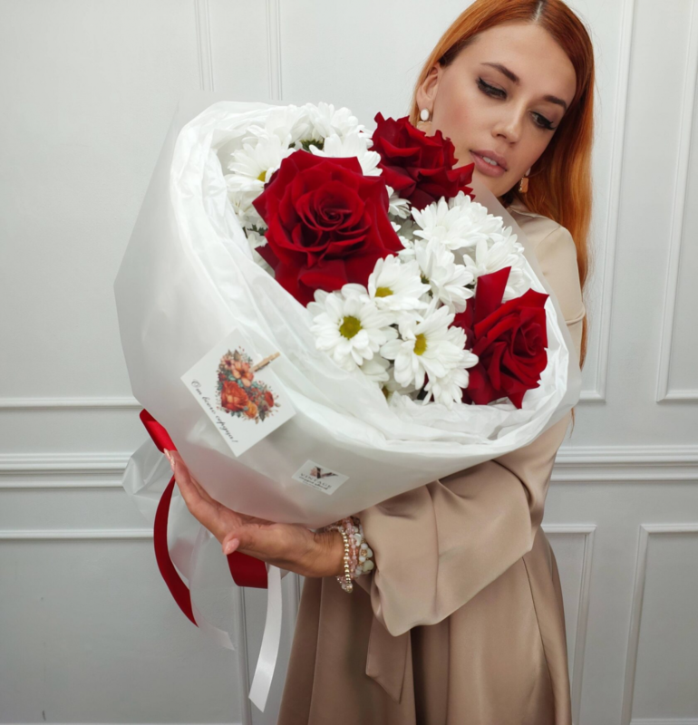 Букет Сердечное признание, стандартный