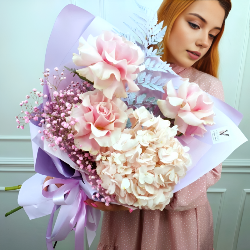 Букет Лавандовые сны , стандартный