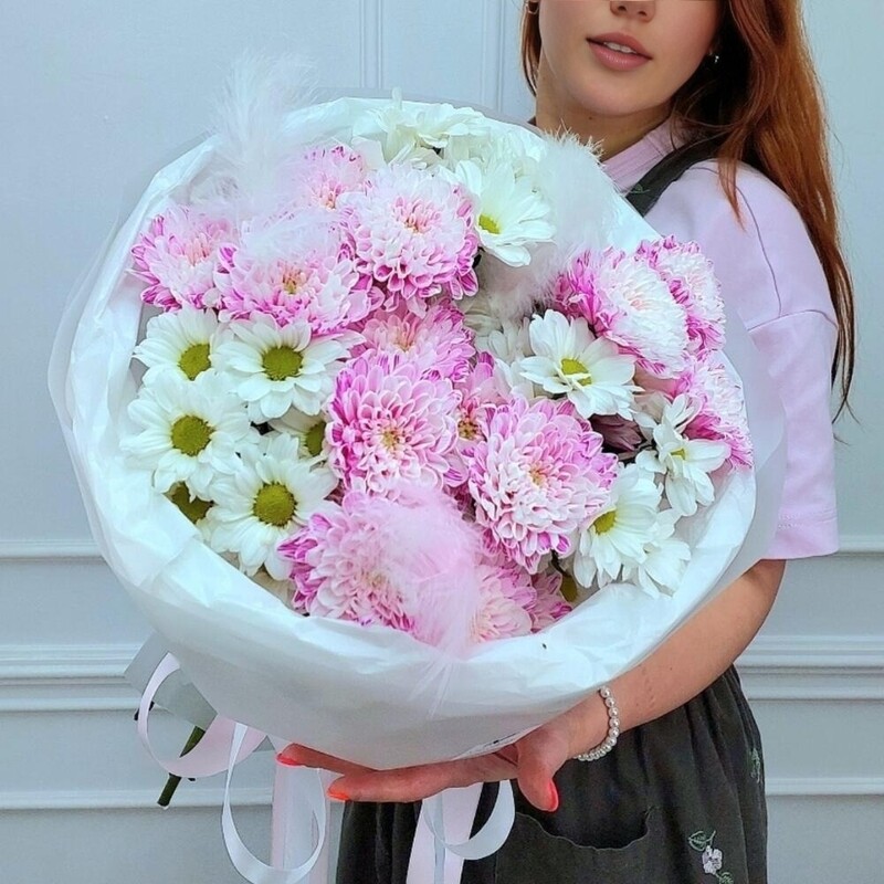 Монобукет Летнее ассорти, стандартный