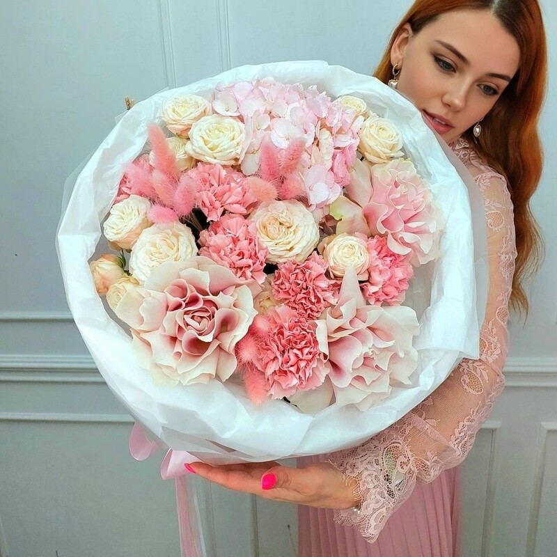 Buket Rozovaya Missis, standart