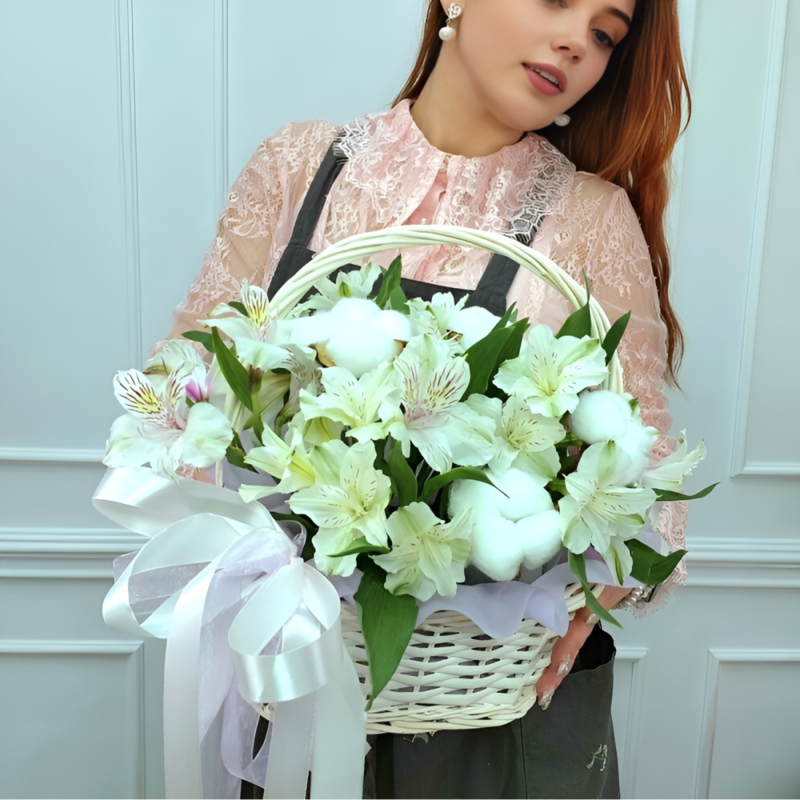 Корзина с Подснежниками, стандартный