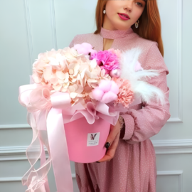 Композиция Розовая красавица