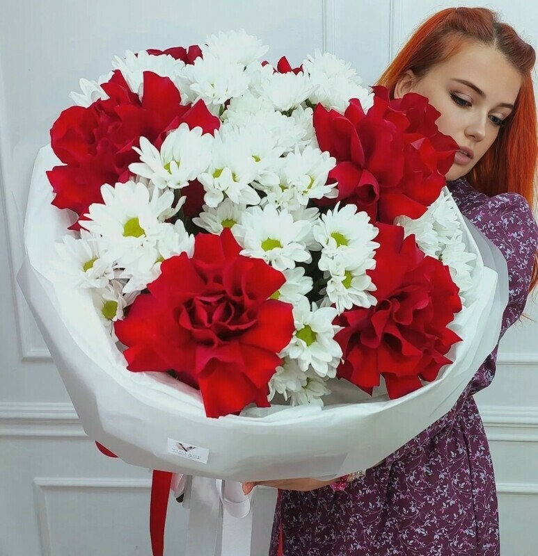 Букет Сердечное признание XXL, делюкс