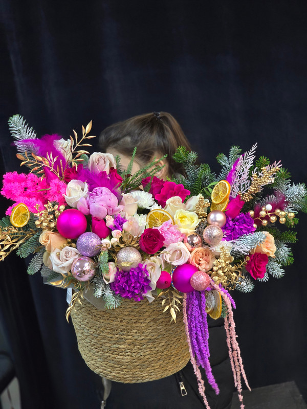 Сборная Кашпо Сумочка XXL, премиум